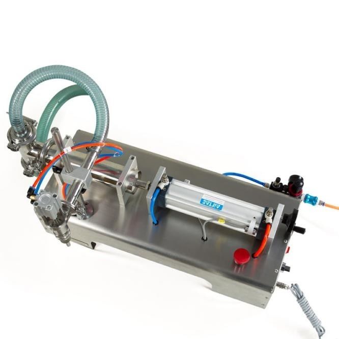 G1WY Yağ, parfüm, mineral su, meyve suyu, soya sütü için yarı otomatik sıvı doldurma makinesi (500-3000ml)