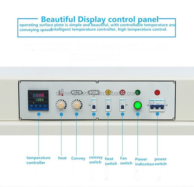 BS-A450 + FQL-450A küçültme ambalaj makinesi, çok fonksiyonel L tipi mühürleme makinesi