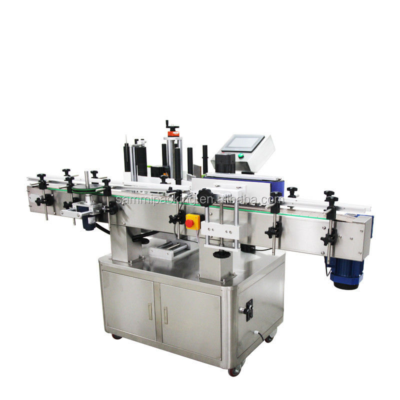Yapışkan Kavanoz Şişe Metal Şişe Etiketleme Uygulayıcı Makine Plastik şişe etiketleri için