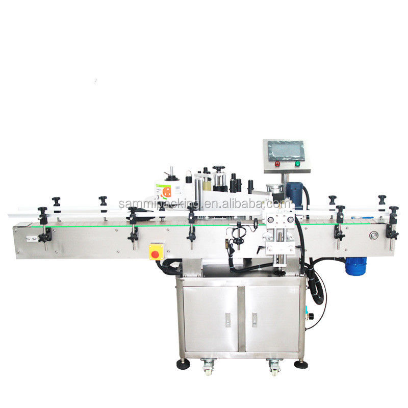 Yapışkan Kavanoz Şişe Metal Şişe Etiketleme Uygulayıcı Makine Plastik şişe etiketleri için