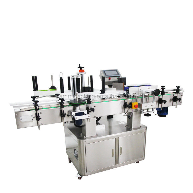 Yapışkan Kavanoz Şişe Metal Şişe Etiketleme Uygulayıcı Makine Plastik şişe etiketleri için