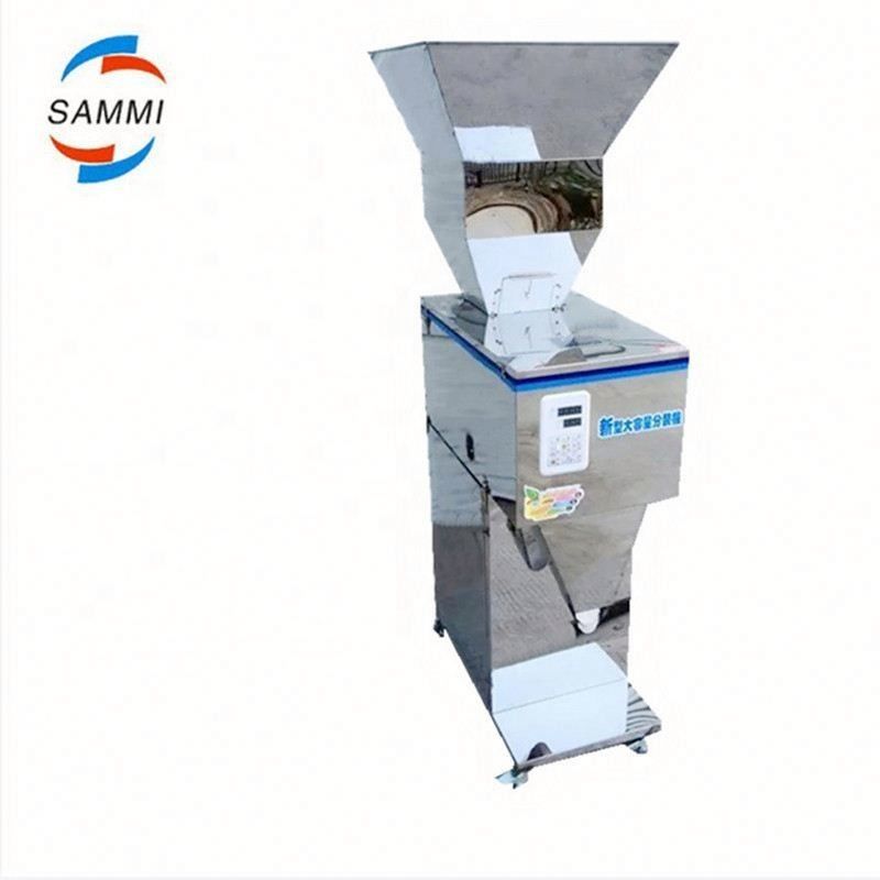Vibration Tea Weighing Machine, Kahve Fasulyesi Çay Torbası için Yarım Otomatik Ağırlık Doldurucu