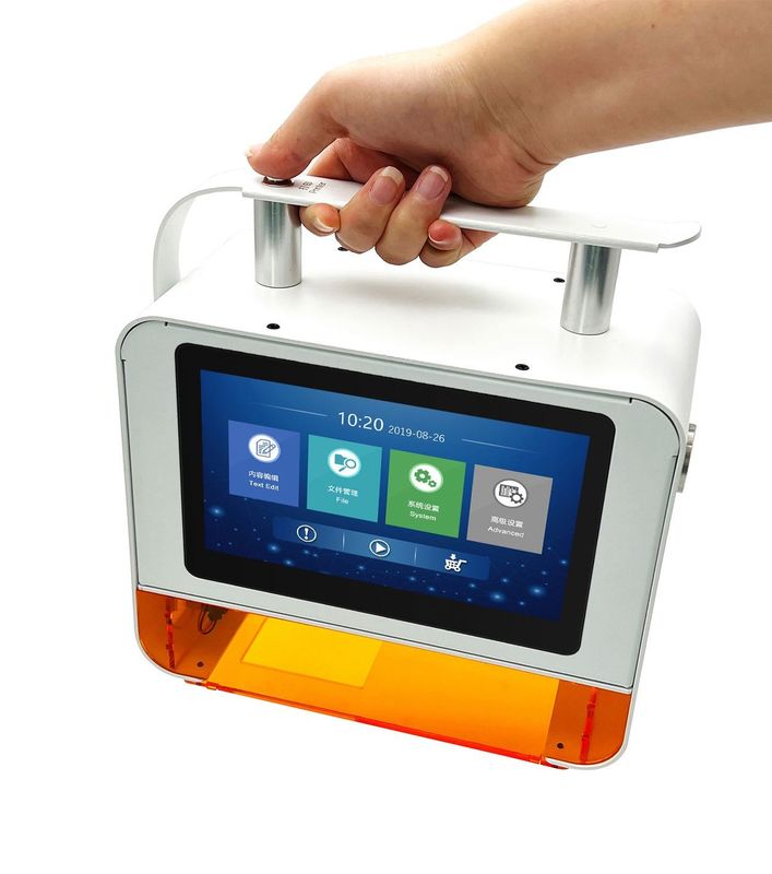 220V 50HZ Elde Laser İşaretleme Makinesi Geçerlilik Tarihi Parti Kodu QR Kodu