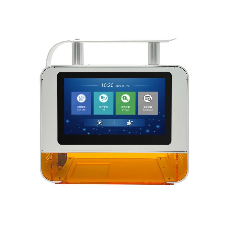 220V 50HZ Elde Laser İşaretleme Makinesi Geçerlilik Tarihi Parti Kodu QR Kodu