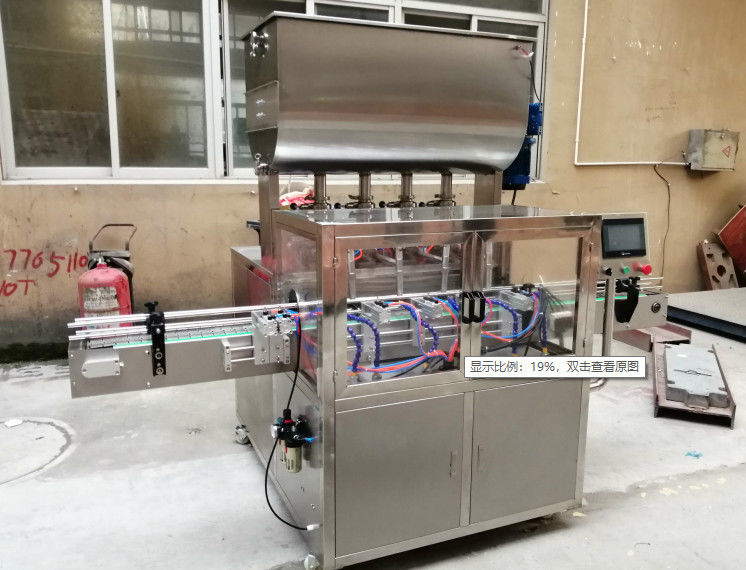 Otomatik krem pasta sıvı doldurma üretim hattı Kaplama makinesi ile etiketleme makinesi