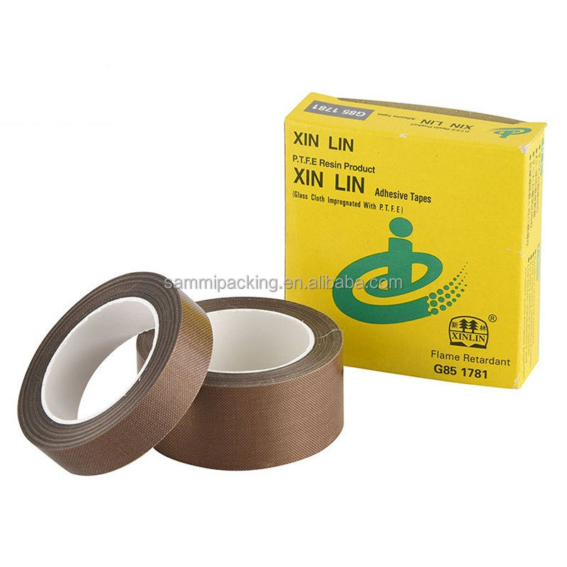 Kavuk PTFE kaplı cam lifli bant kaynak ve mühürleme kemeri genişliği 13/15/19/25/30/50MM