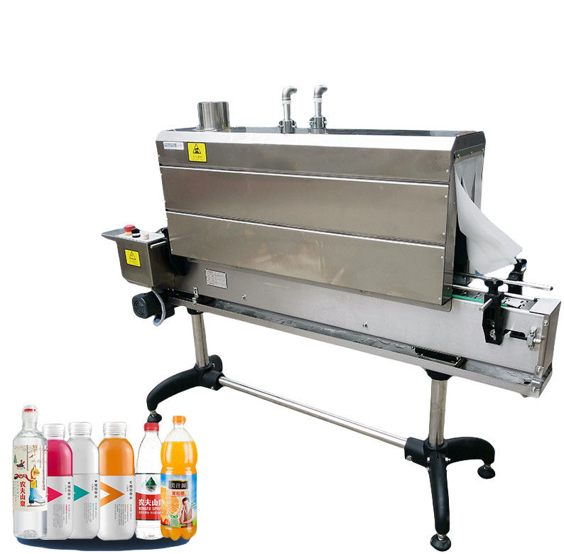 Otomatik Isıtma Şişesi Shrink Sleeving Etiketleme Makinesi SHRINCR SOEVE TALEVİCİ Buhar Tüneli