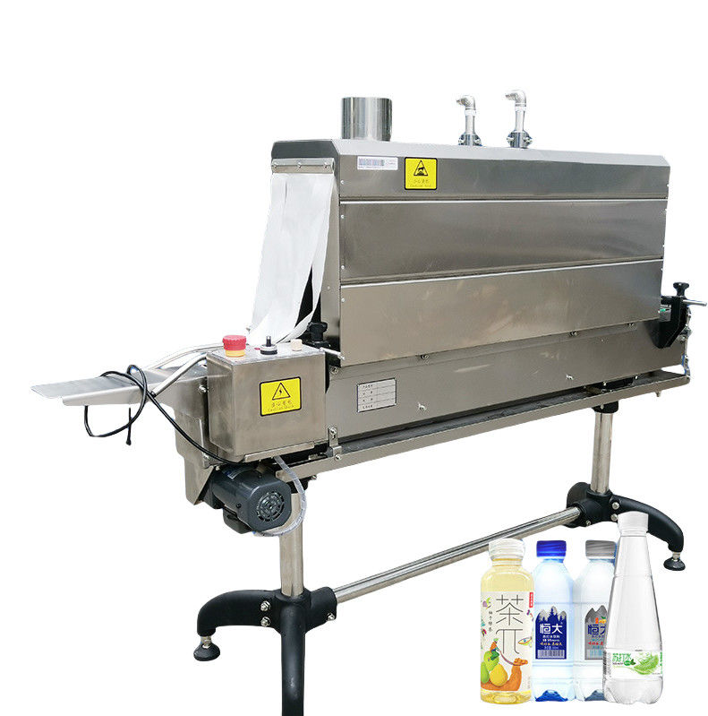 Otomatik Isıtma Şişesi Shrink Sleeving Etiketleme Makinesi SHRINCR SOEVE TALEVİCİ Buhar Tüneli