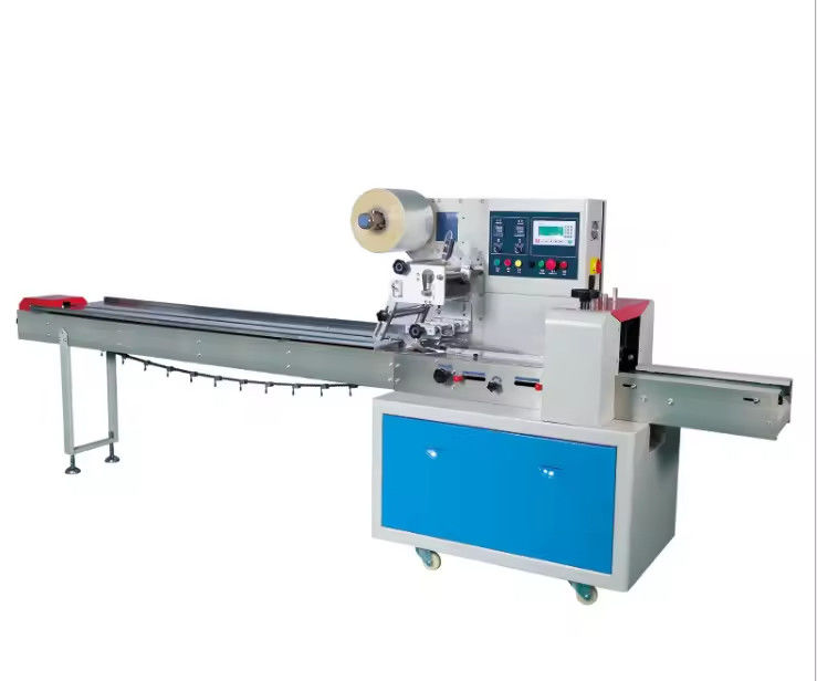 Automatic Horizontal Packaging Machine For Baking Bread Burger Donut Food Pillow Flow Packing Machine Fiyat Paketleme hattı