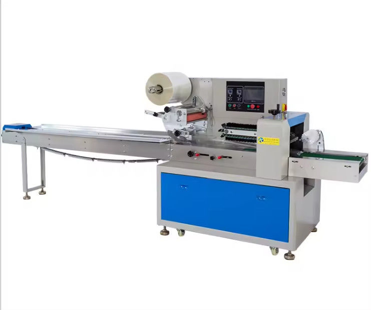Automatic Horizontal Packaging Machine For Baking Bread Burger Donut Food Pillow Flow Packing Machine Fiyat Paketleme hattı