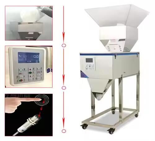 Otomatik 100-2500G baharat / kahve / deterjan toz makinesi çantalar çantalar karton çantalar su çay içecek pirinç