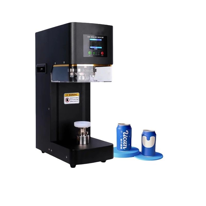 Bubble Tea Can Sealing Machine - Süt Çay Dükkanları, Meyve suyu ve Kahve Paketleri için Otomatik PET / Soda Dükkanı Seamer