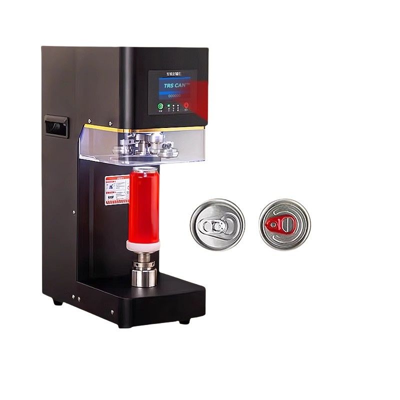 Bubble Tea Can Sealing Machine - Süt Çay Dükkanları, Meyve suyu ve Kahve Paketleri için Otomatik PET / Soda Dükkanı Seamer