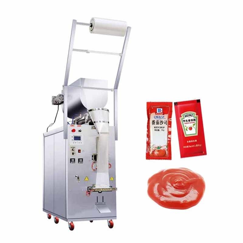 Çok fonksiyonel Otomatik Çanta Domates Pastası Sıvı Ketçap Pastası Paketleme Makinesi Rekabetçi Fiyatla