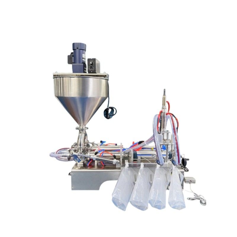 Spout Bag Sıvı Doldurma Makinesi Masaüstü Küçük Çanta Çanta Bitkisel Sos Çanta Doldurma Makinesi