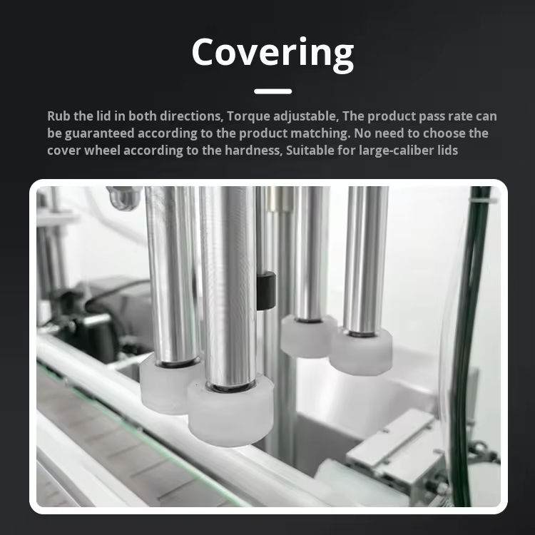 Otomatik Masaüstü Manyetik Pompa Küçük Sıvı Doldurma Kaplama Makinesi Hacimli Şişe Deri Toner Masaj Yağı