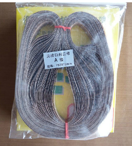 Yüksek Kalite 50pcs / torba 750 * 15mm Teyp / kemer mühürleme makinesi için Plastik Torba Band Sealer