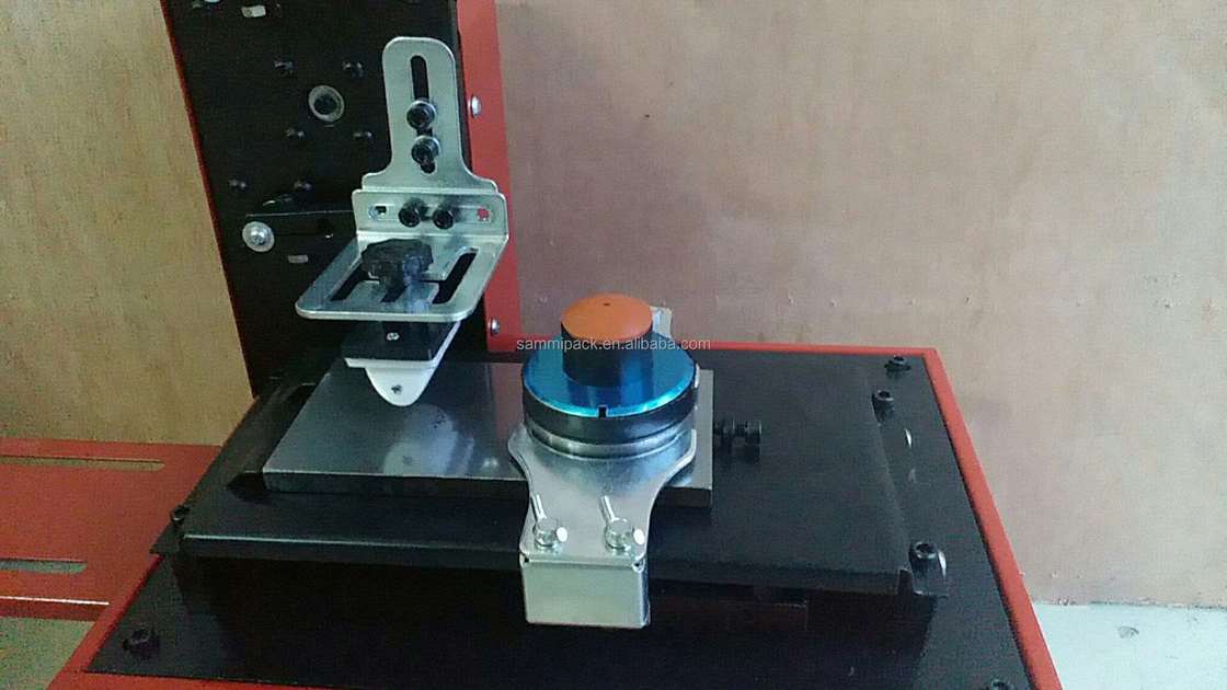 Promosyon Fiyatı Elektrikli Kare Plaka Dairesel Plaka Son Kullanma Tarihi Bardak Baskı Makinesi / Mürekkep Pedi Kodlama Makinesi