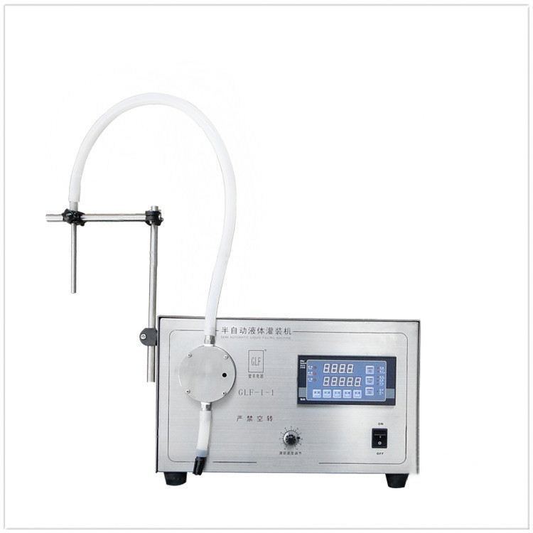 Elektrikli Yüksek Hassasiyetli Sıvı Dolum Makinesi Çift Pompalı Sıvı Dolum Makinesi GLF-1-1