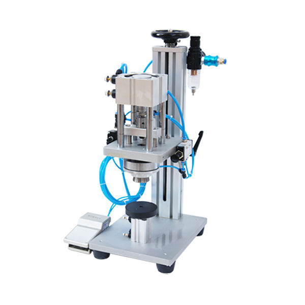 Yarı Otomatik Parfüm Şişesi Kapatma Krimp Aleti Kapatma Makinesi