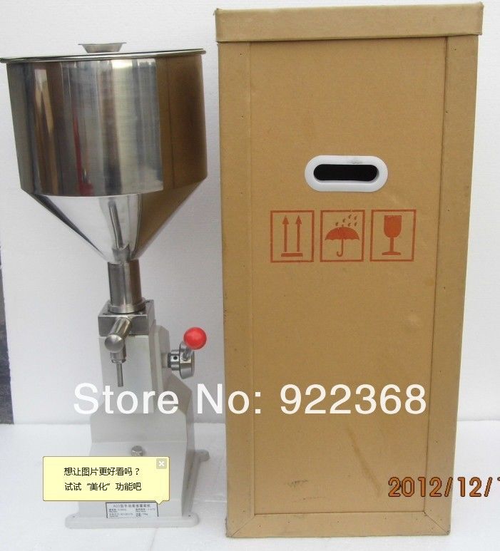 Yeni Gelen Büyük Hacimli Krem Geçmiş Sıvı Dolum Makinesi Dolgusu 10-120ML