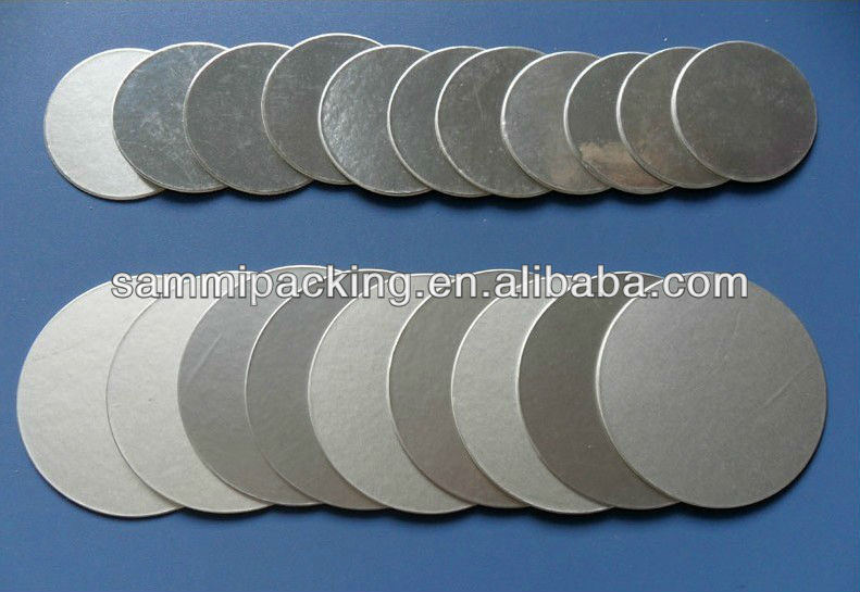 PP/PET/PE/Şekil şişeler için Kaliteli Bir Sıcaklık İndüksiyon Alüminyum Folya Dükkanı