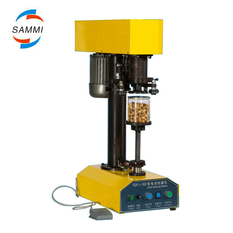 %100 Garanti Tdfj-160 Pet Şişe Kapatma Makinesi / Konserve Kapatma Makinesi / Teneke Kutu Kapatıcısı