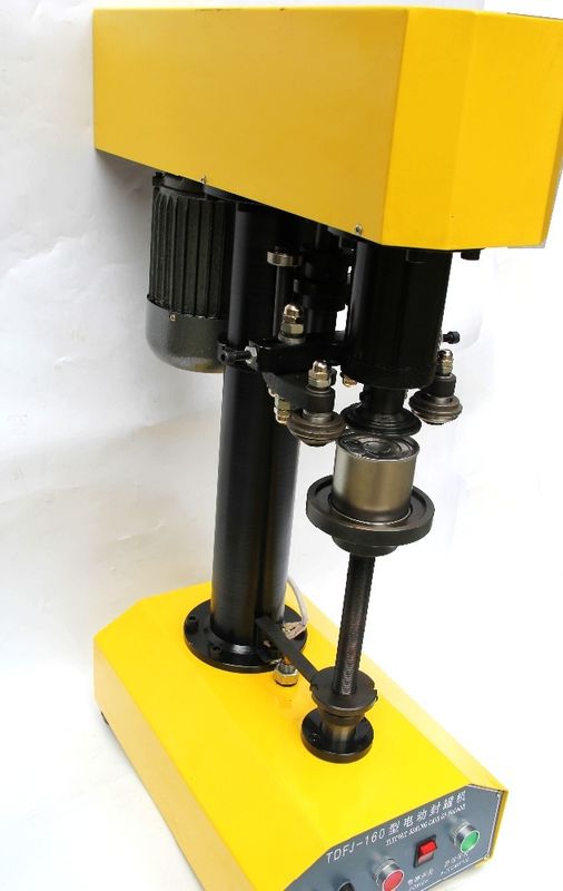 %100 Garanti Tdfj-160 Pet Şişe Kapatma Makinesi / Konserve Kapatma Makinesi / Teneke Kutu Kapatıcısı