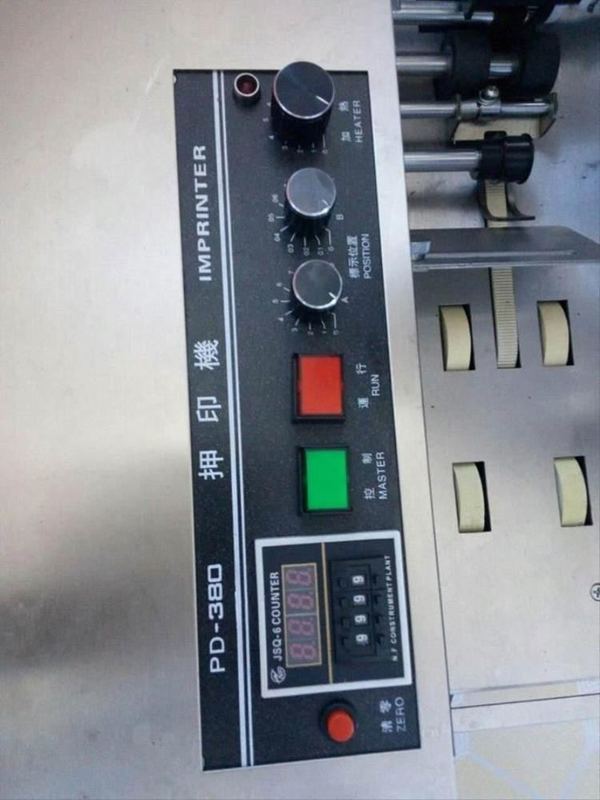 MY-380 Kabartma ve Katı Mürekkep Parti Kodu Yazdırma Makinesi Etiket Kağıdı Yazdırma Makinesi