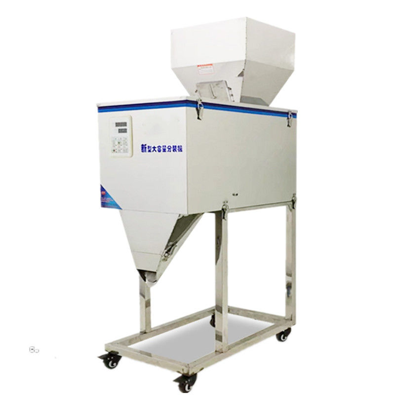 Buğday Şeker Fasulye Pirinç için Otomatik Yarım Otomatik Granül Tahıl Doldurma Makinesi Büyük Hopper Core Motor İçecek Uygulama ile