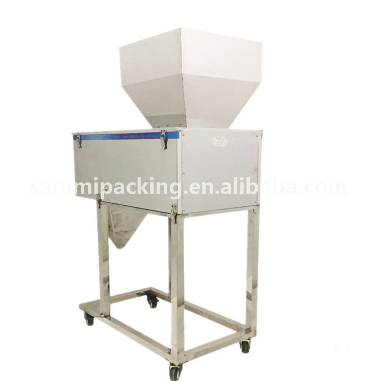 Buğday Şeker Fasulye Pirinç için Otomatik Yarım Otomatik Granül Tahıl Doldurma Makinesi Büyük Hopper Core Motor İçecek Uygulama ile