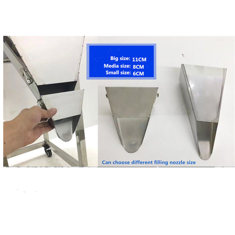 Düşük maliyetli Profesyonel Toz/Parçacık/Tamır Fıçı ve Otomatik Ağırlayıcı ile Besin Torbası Doldurma Ekipmanı Ölçü Makinesi