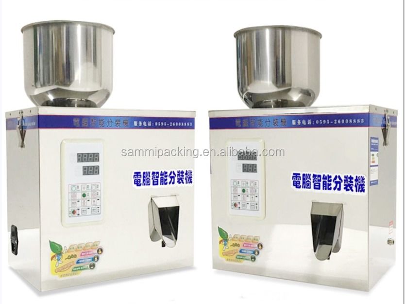 2-200g Yarı Otomatik Tuz Hapı Dolum Paketleme Makinesi, Granül Toz Kimyasal İçecek Uygulamaları için Verimli Motorlu