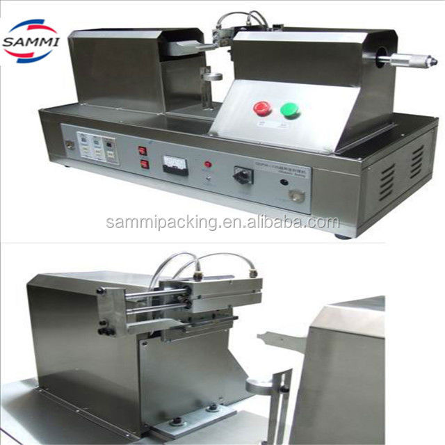 Yarı Otomatik El Uzaylı Kozmetik Pasta Diş macunu Plastik Yumuşak Tüp Sızdırıcı Sızdırma Makinesi Tüp Kuyruk Sızdırıcı