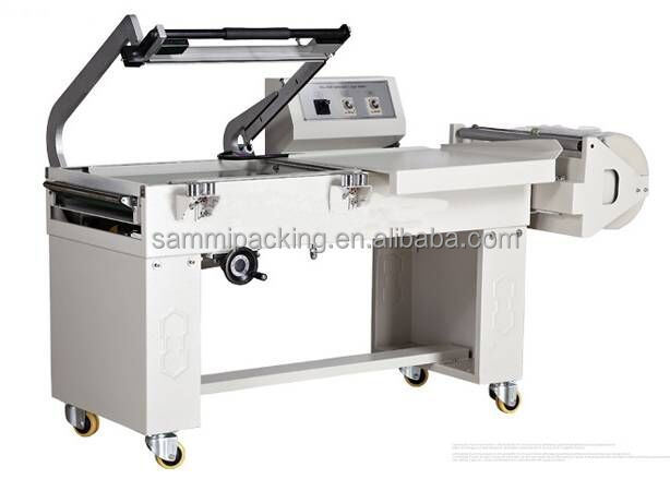 Küçücük Ambalajlama L Yarım otomatik 5540 Şişe Toptan 2 in 1 Isı Küçücük Ambalaj Makinesi Kutusu Küçücük Ambalaj Makinesi