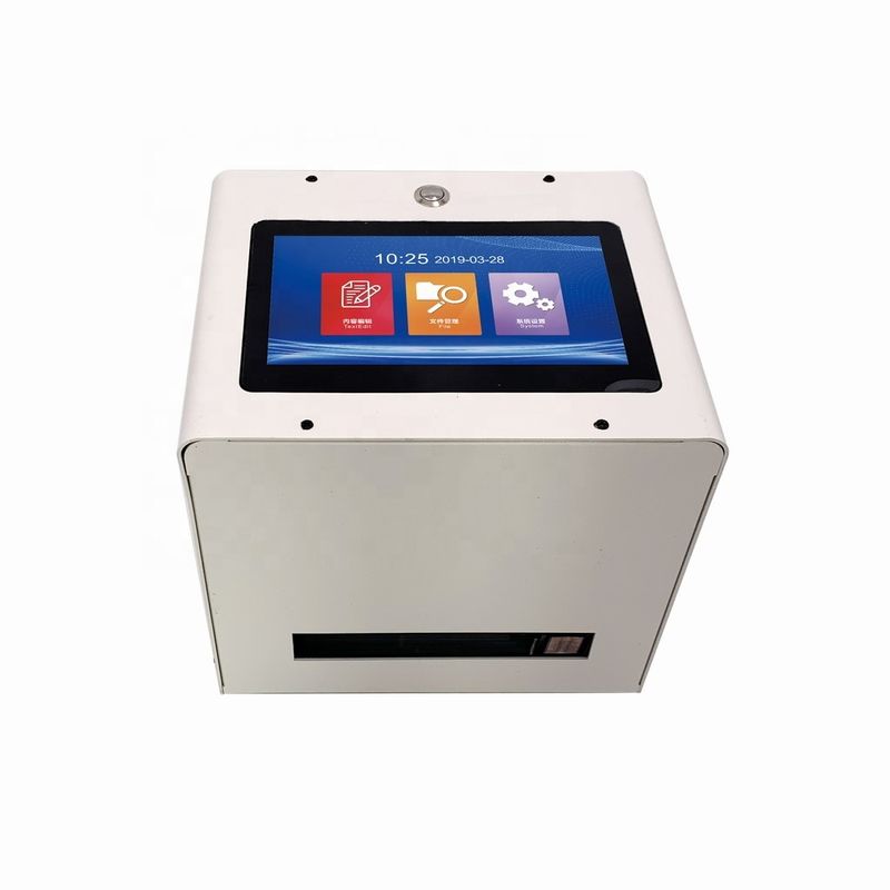 Plastik torba karton kağıt şişe tarihleri için yüksek çözünürlüklü akıllı mürekkep püskürtücüsü