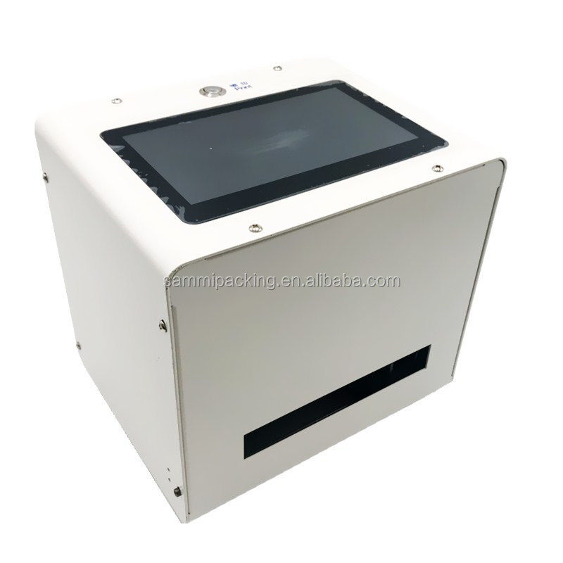 Plastik torba karton kağıt şişe tarihleri için yüksek çözünürlüklü akıllı mürekkep püskürtücüsü