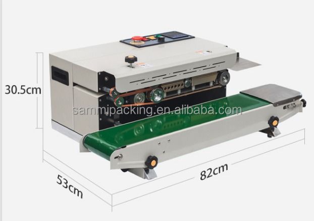 Yüksek Hızlı Sürekli Bant Yapıştırıcı FR900C - Sayacılı Plastik Torba Yapıştırma Makinesi, Gıda Paketleme Isı Yapıştırıcısı