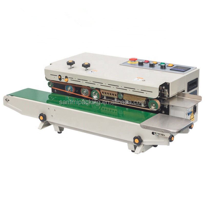 Yarı Otomatik Yatay Torba Yapıştırma Makinesi Elektrikli Manuel Tahrikli Isı Yalıtımı Kartonlar Folyo İçerir Parti Tarihi Baskısı