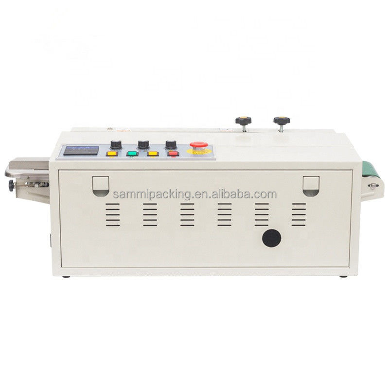 Yarı Otomatik Yatay Torba Yapıştırma Makinesi Elektrikli Manuel Tahrikli Isı Yalıtımı Kartonlar Folyo İçerir Parti Tarihi Baskısı