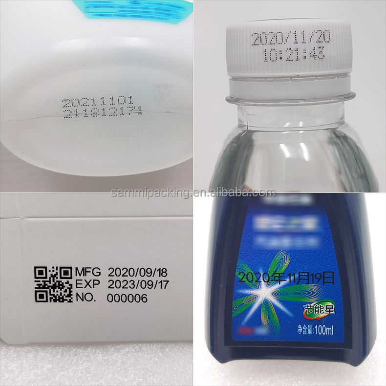 Yeni Gelen Küçük Boy Tablo Otomatik Akıllı Mürekkep Püskürtmeli Yazıcı Kodlayıcı OH1L Farklı Çalışma Yöntemiyle