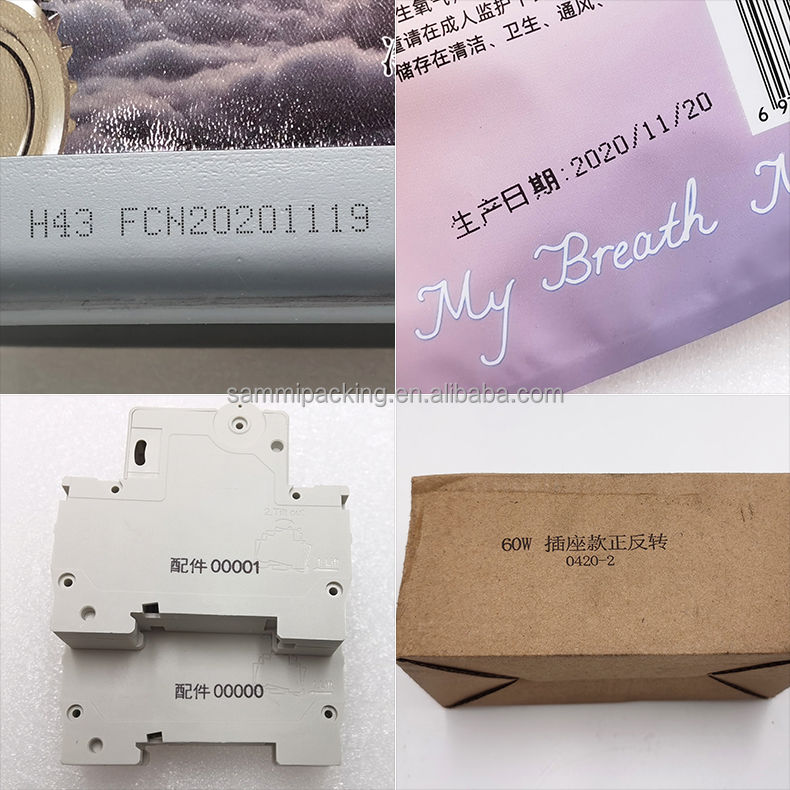 Yeni Gelen Küçük Boy Tablo Otomatik Akıllı Mürekkep Püskürtmeli Yazıcı Kodlayıcı OH1L Farklı Çalışma Yöntemiyle