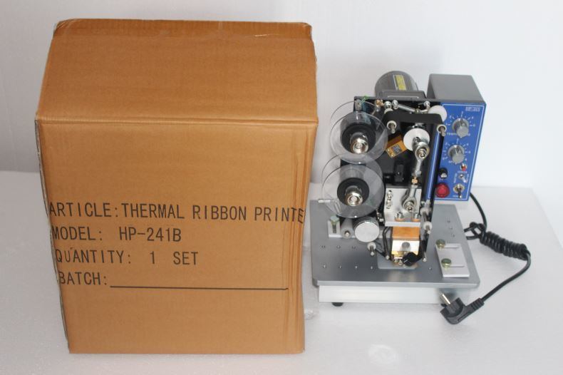 Yeni Gelen Yarı Otomatik Sıcak Renkli Şerit Kod Yazdırma Makinesi