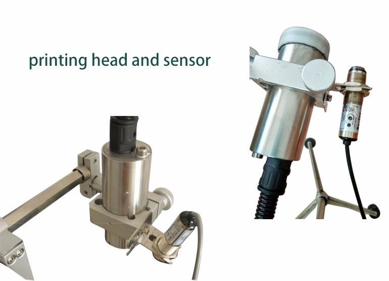 Endüstriyel CIJ Mürekkep Jet Yazıcı QR Kod Parti Numarası Yazdırma Makinesi Şişe Tel Kabloları için Mürekkep Jet CIJ Yazıcı Kodlama Süresi