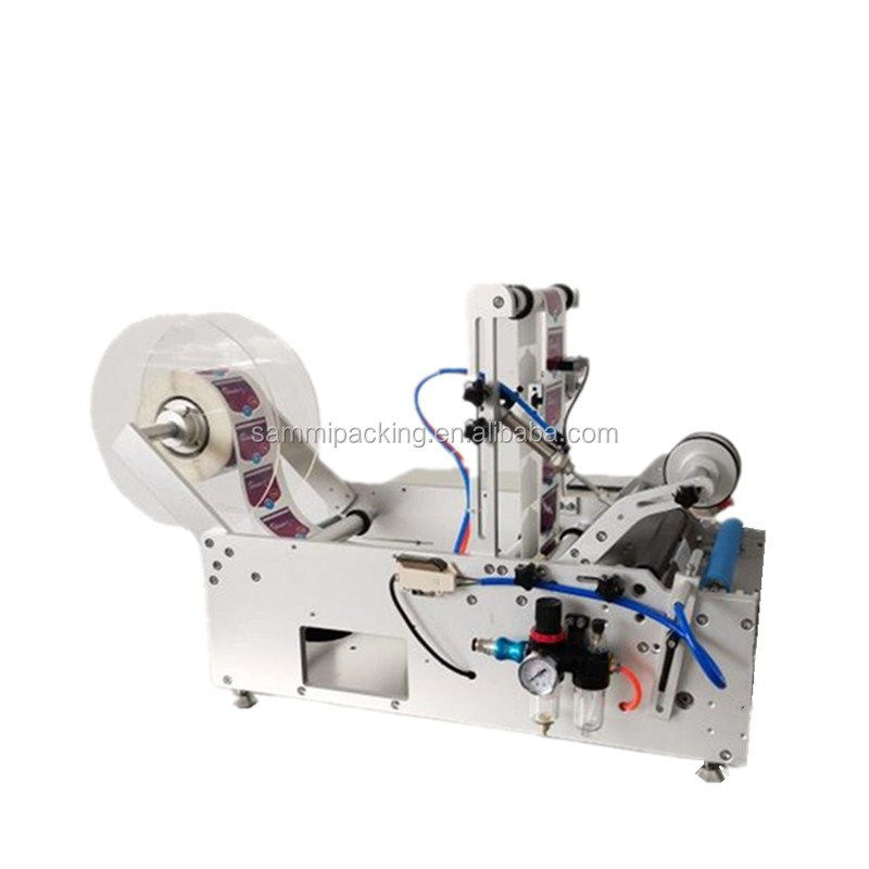 En Yeni Yarım Otomatik Çift Yanlı Kendine Yapışkan Etiketleme Makinesi