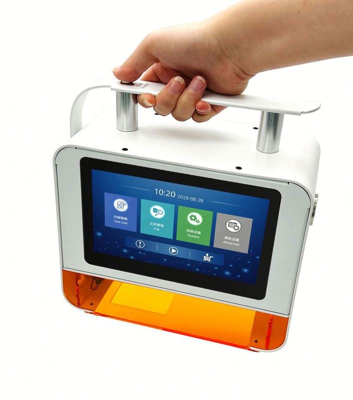 Garanti %100 İyi Kalite Taşınabilir Masaüstü Tarih Logo Kodu UV Lazer Yazıcı Fiber Lazer Markalama Makinesi