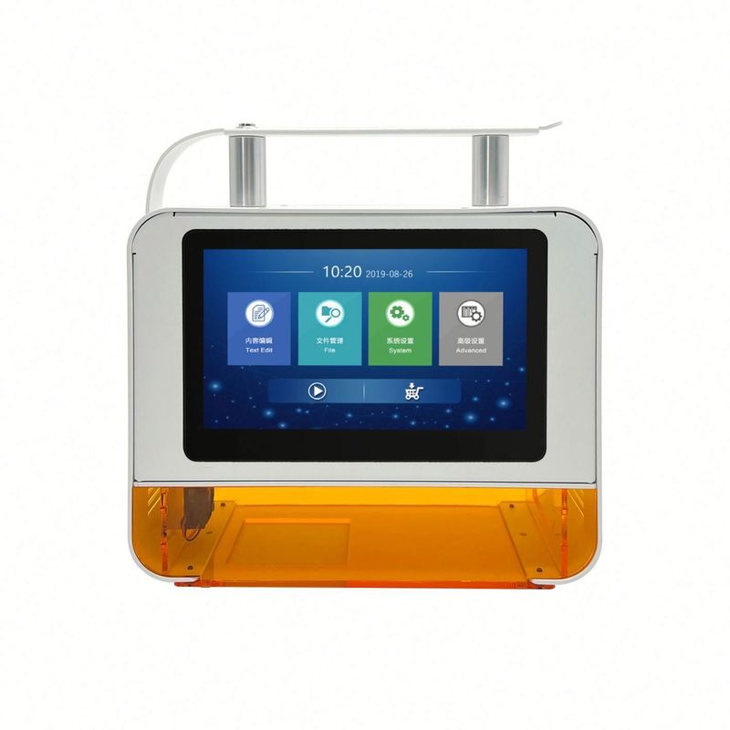 Garanti %100 İyi Kalite Taşınabilir Masaüstü Tarih Logo Kodu UV Lazer Yazıcı Fiber Lazer Markalama Makinesi