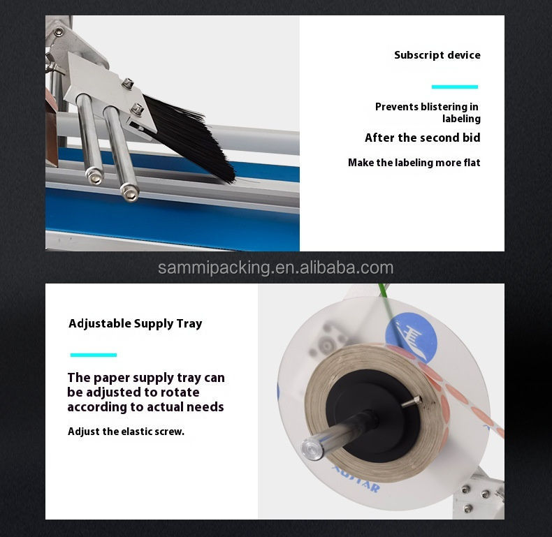 Flat şişeler, kutular, kartlar, çantalar için fabrika fiyatı yüksek hassasiyetli etiketleme makinesi