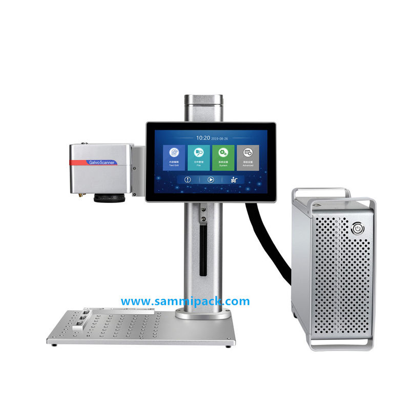 Yüksek Hızlı Üretim için Endüstriyel Sınıf Lazer Kodlama Makinesi Şişeler için Lazer Jet Yazıcı