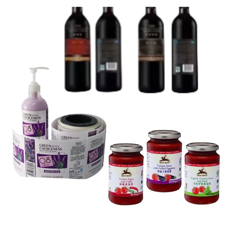 Yüksek Kaliteli Çift Taraflı Etiketleme Makinesi, Sayma Fonksiyonu ile Yuvarlak Tank/Şüşe için Masa Üstü Sarma Etiket Uygulayıcısı